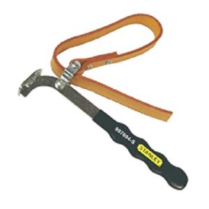 Oil filter spanner strap type