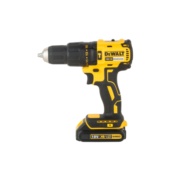 DCD777S2T 18V 1.5AH 13MM BRUSHLESS DRILL