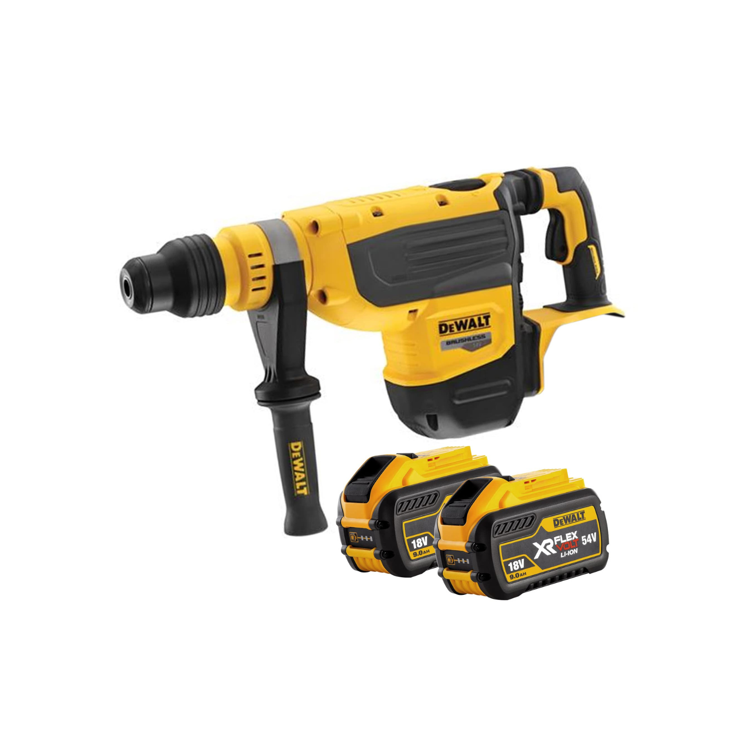 DCH481X2 54V 40MM BRUSHLESS SDS-MAX® COMBINATION HAMMER