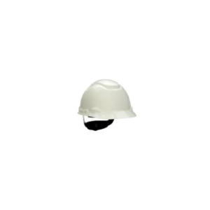 3M™ Hard Hat with Uvicator H-701R-UV, White, 4-Point Ratchet Suspension