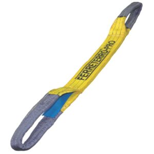 1 Ton HEAVY DUTY DOUBLE PLY DUPLEX SLING 7:1 AS PER EN 1492 Standards