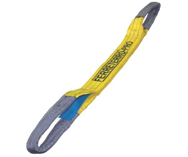 1 Ton HEAVY DUTY DOUBLE PLY DUPLEX SLING 7:1 AS PER EN 1492 Standards