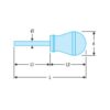 ATD - PROTWIST® screwdrivers for Pozidriv® screws - short blades - Image 2