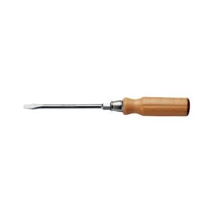 ATHH - Wood handle screwdrivers for slotted head screws - hexagonal forged blade