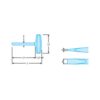 AGT - ISORYL screwdrivers for slotted-head screws - forged blade - T handle - Image 2