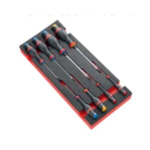 MODM.AT2 8-piece set of Protwist® screwdrivers in foam tray