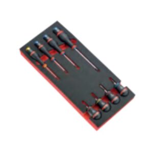 MODM.AT3 8-piece set of Protwist® screwdrivers in foam tray