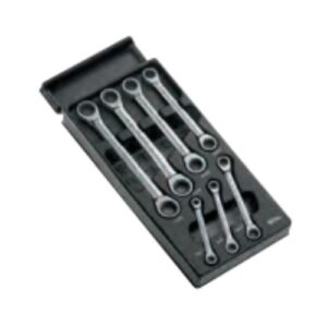 MOD.64J7 7-piece 12-point ratchet ring wrench module