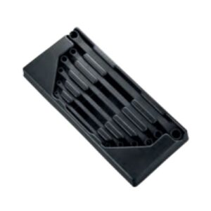MOD.57LJ6 6-piece metric 15° hinged long-reach offset-ring wrenches in thermoformed tray