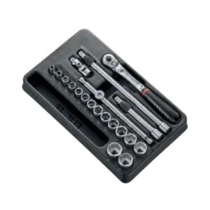 MOD.JL171-36 20-piece 3/8" metric 6-point socket module - JL.171
