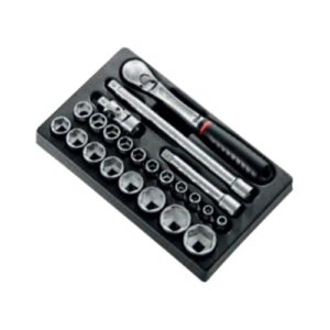 MOD.SL161-36 1/2" metric 6-point sockets module