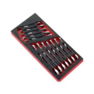 MODM.467J12SLS Foam module of 12 ratchet combination wrenches 8 to 19 mm - SLS