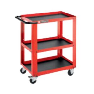 ROLL.UC3S Mobile workshop utility cart - 3 shelves