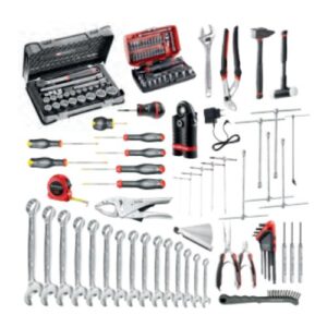 CM.MO1 118-piece set of motorcycle maintenance tools