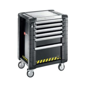 JET.6GM3S JET+ 6-drawer roller cabinets - 3 modules per drawer - safety range