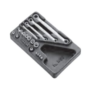MOD.TX1A 24-piece set of Torx® sockets and wrenches