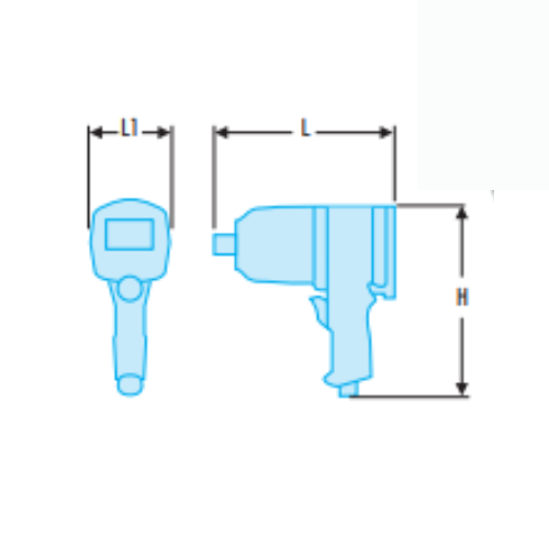 3/8" aluminum impact wrench - Image 2