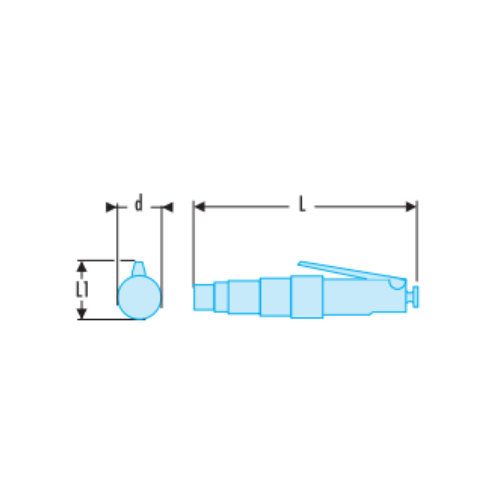 1/4" reversible straight screwdriver - Image 3