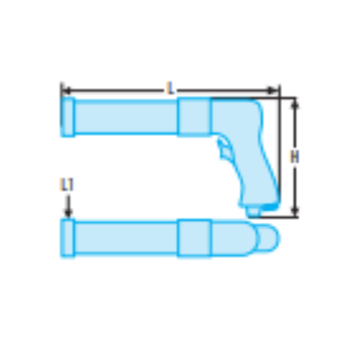 Caulking gun - 50 x 215 mm cartridge - Image 2
