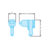 1/2" compact high performance impact wrench - Image 2