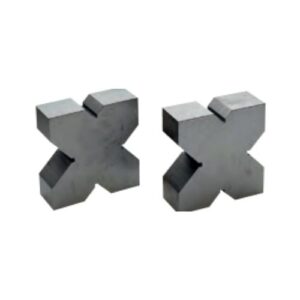 1202.00 - Pair of steel V-blocks - 20 microns