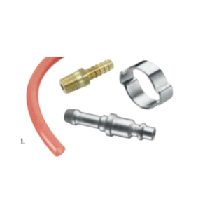 PVC hose diameter 8 x 14 mm + bits