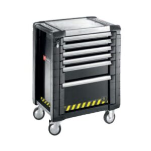 JET.6GM3S JET+ 6-drawer roller cabinets - 3 modules per drawer - safety range
