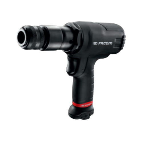 Air hammer with quick change holder - short barrel