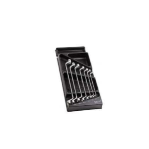 MOD.55 - Metric and inch offset-ring wrenches set in heat formed tray