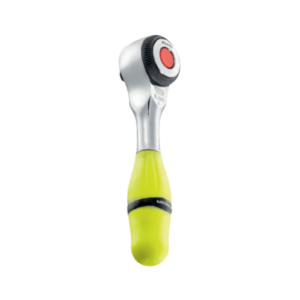 1/4" fast ratchet with rotating handle - FLUO