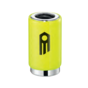1/4" drive standard spring-clip bit holder - FLUO