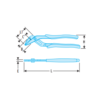 Slip-joint multigrip pliers - FLUO - Image 2
