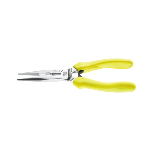 Long half-round nose pliers - FLUO