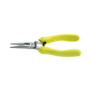 Short half-round nose pliers - FLUO