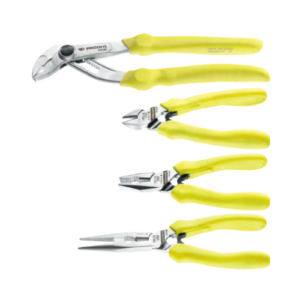 4-piece set of pliers - FLUO