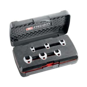 R.J6CFU  Set of 1/4" inch crowfoot open end bits