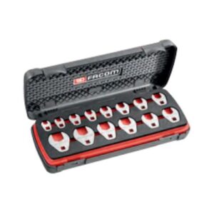 J.J14CF Set of 3/8" metric crowfoot open end bits