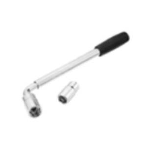 Wrench for changing tyres