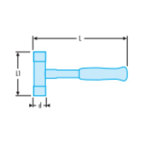 216 - One-piece dead-blow hammers - 216.6 - Image 2