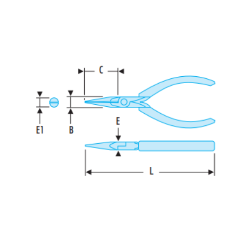 Micro-Tech® long and rigid nose grippers - FLUO - Image 2