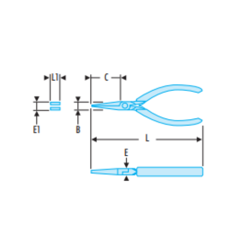 Micro-Tech® flat spouts nose grippers - FLUO - Image 2
