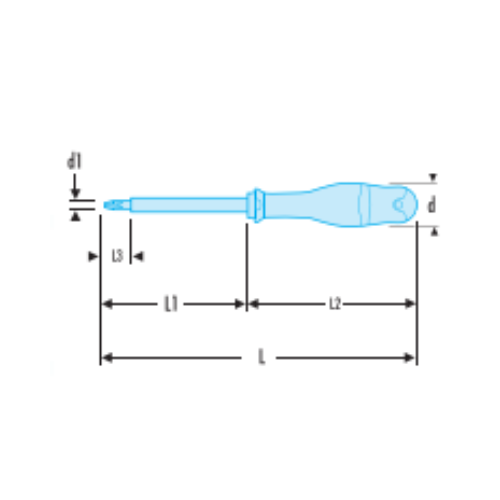 AP.VEF - PROTWIST® 1000 Volt insulated screwdrivers for Phillips® head screws - FLUO - Image 2