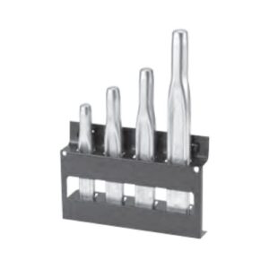 262A.JS4 Set of ribbed chisels on holder