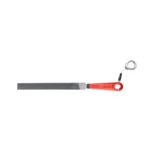 Flat bastard file with grip - SLS