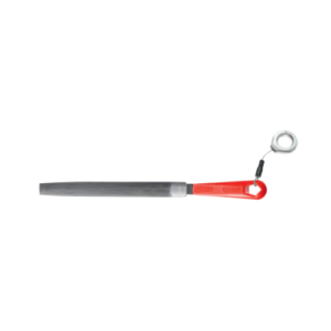 Half-soft half-round flat file with grip - SLS