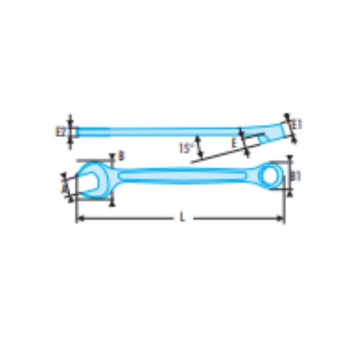 440 - Inch combination wrenches - RFID - Image 2