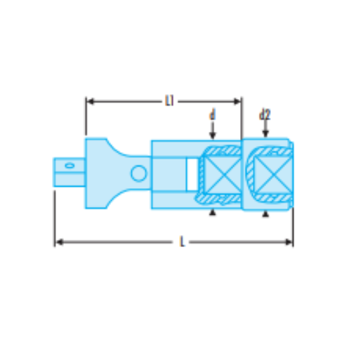 1/4" universal joint - RFID - Image 2