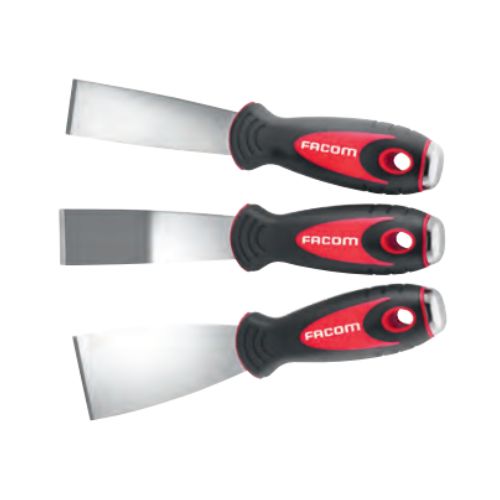 235.J1 Set of 3 stainless steel scrapers