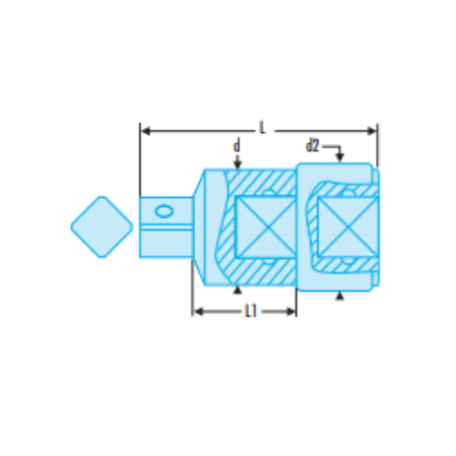 3/8" to 1/4" coupler - RFID