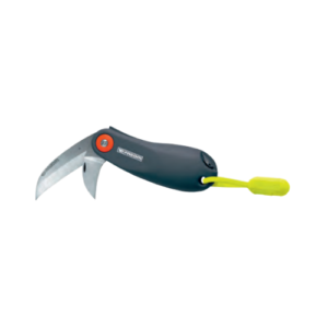 Twin-blade electricians knife with plastic handle - RFID